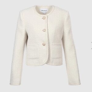 New With Tags Urban Revivio Off White Blazer Size 8